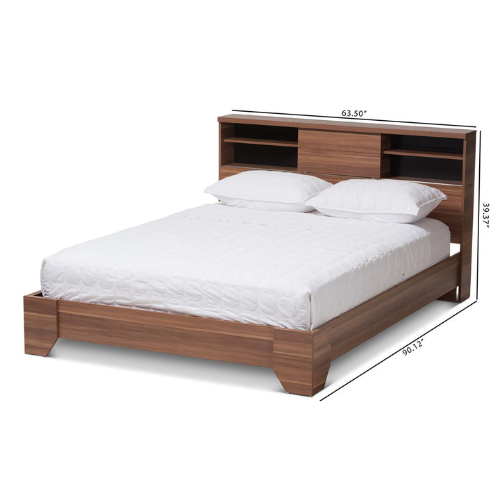 Yessenia Queen Platform Bed Grovelane