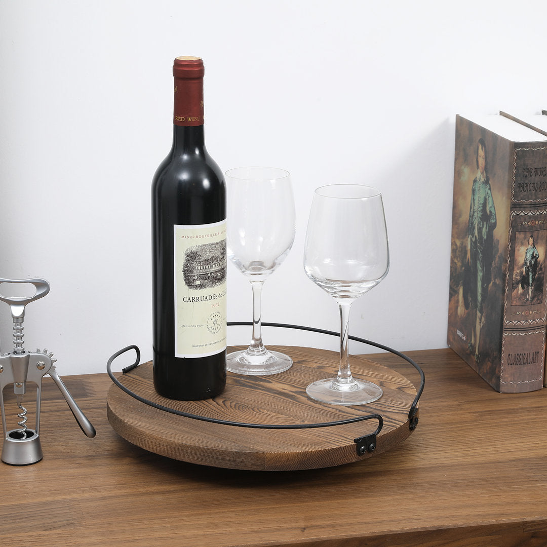 Believe Millwood Pines Lazy Susan Round Tray Millwood Pines