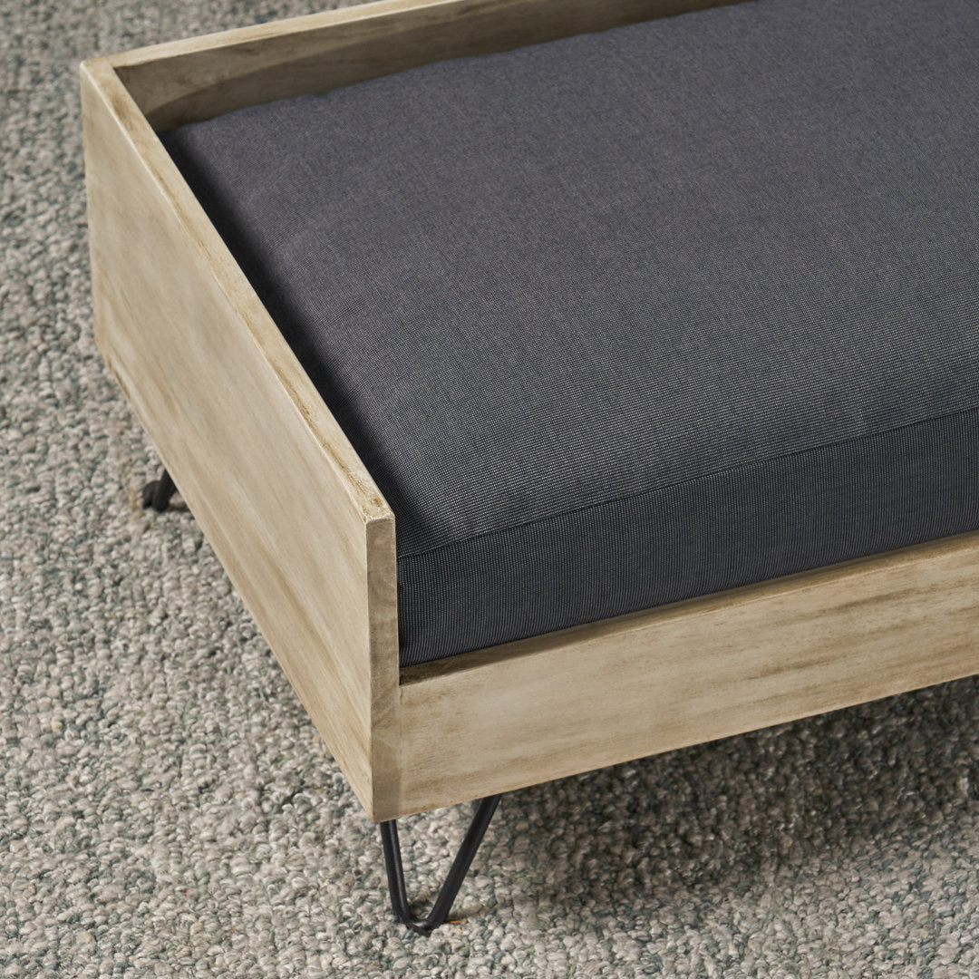Kaylor Mid Century Modern Dog Sofa Tucker Murphy Pet™ Color: Light Gray/Black/Gray