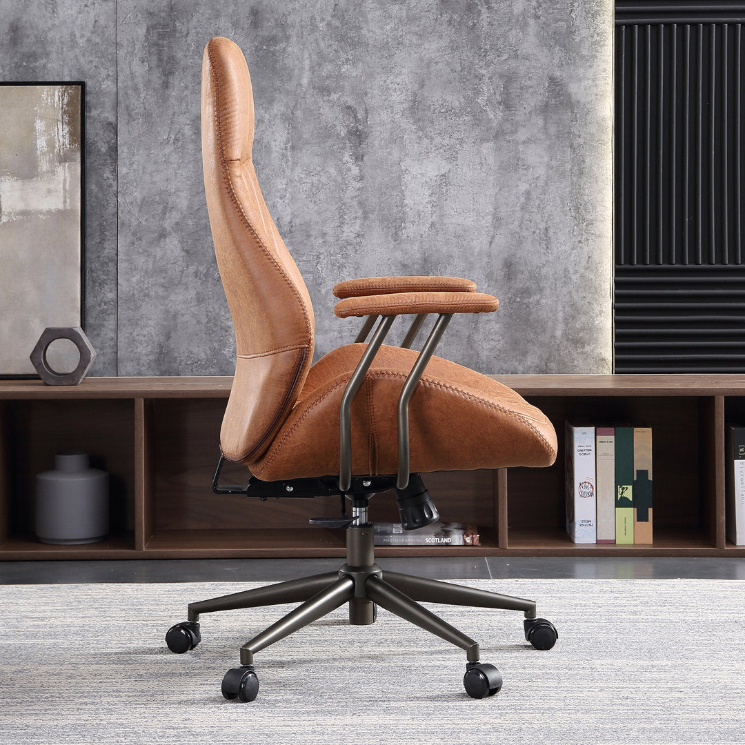 Executive Chair Inbox Zero Upholstery Color: Camel