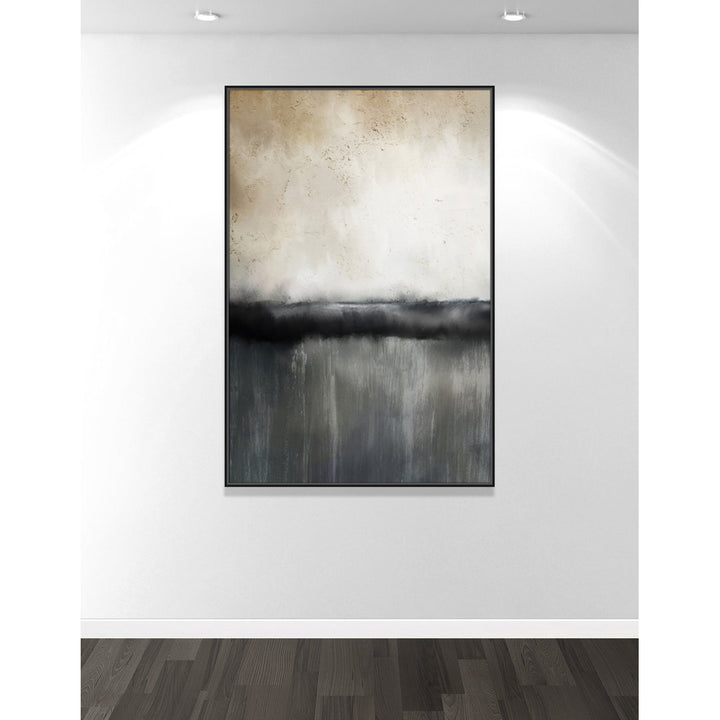Sunset by Kimberly Allen Print Joss & Main Size: 61.5" H x 41.5" W x 2" D Format: Black Framed Canvas