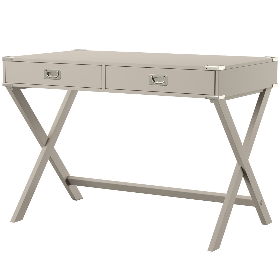 Whetzel Desk Mercury Row® Color: Silver Birch
