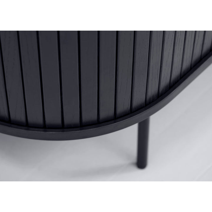 Iris Coffee Table AllModern Color: Black Oak