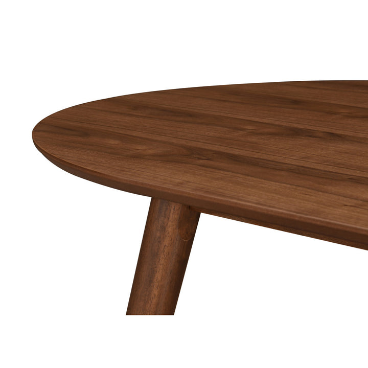 Bray 35" Solid Oak Dining Table AllModern Color: Walnut