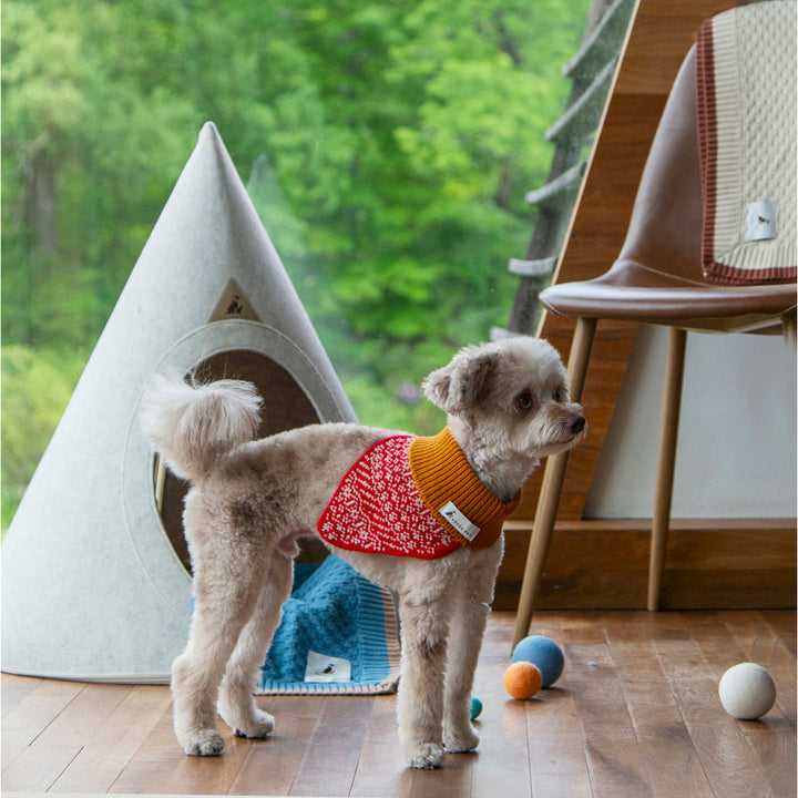 Nooee Indoor Pet Cave & Bed Nooee Pet Color: Beige Size: Large