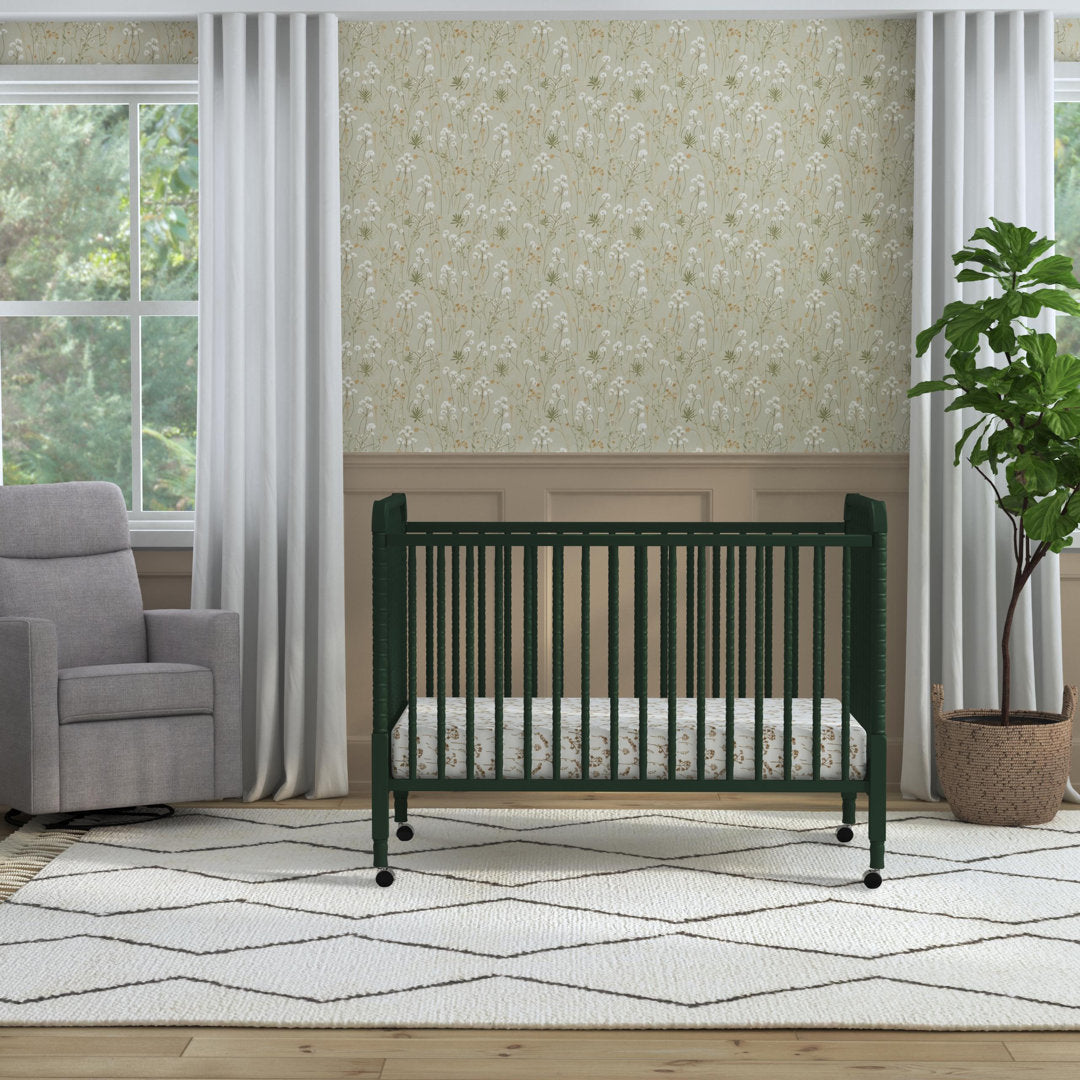 Jenny Lind 3-in-1 Convertible Crib daVinci Color: Forest Green