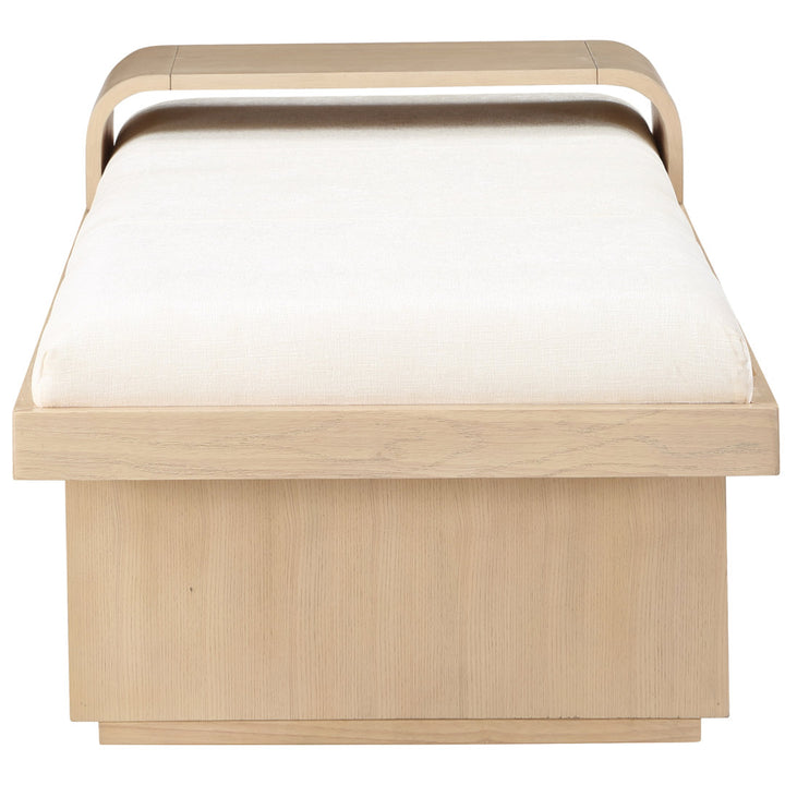 Bryaunna Chenille Fabric Upholstered Bench Wade Logan®