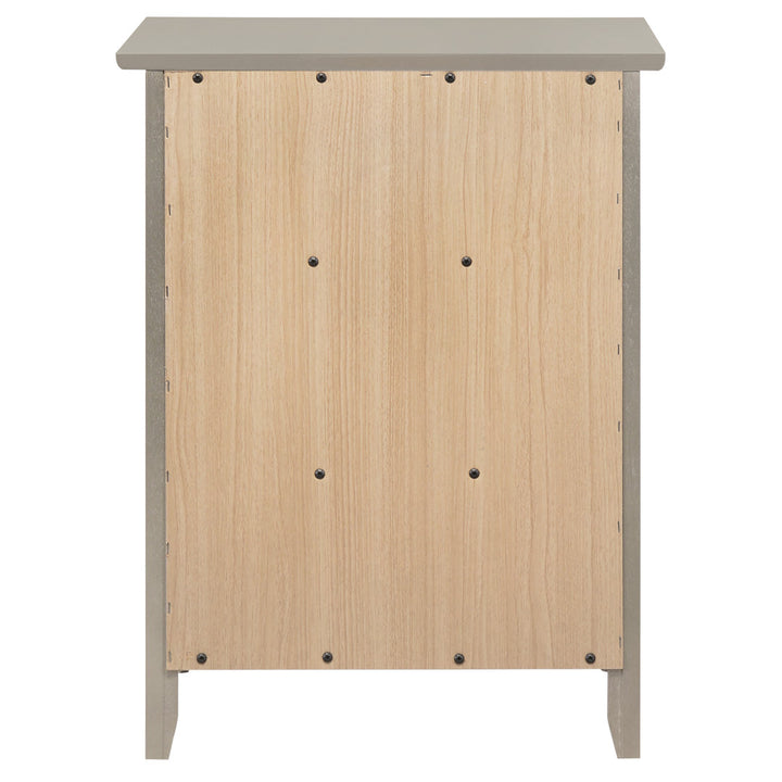Emjay 3 - Drawer Nightstand Glory Furniture Color: Champagne