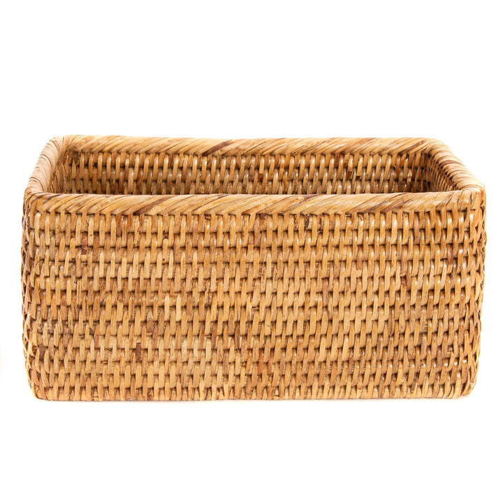 Albina Petite Rattan Basket Birch Lane™ Color: Honey Brown