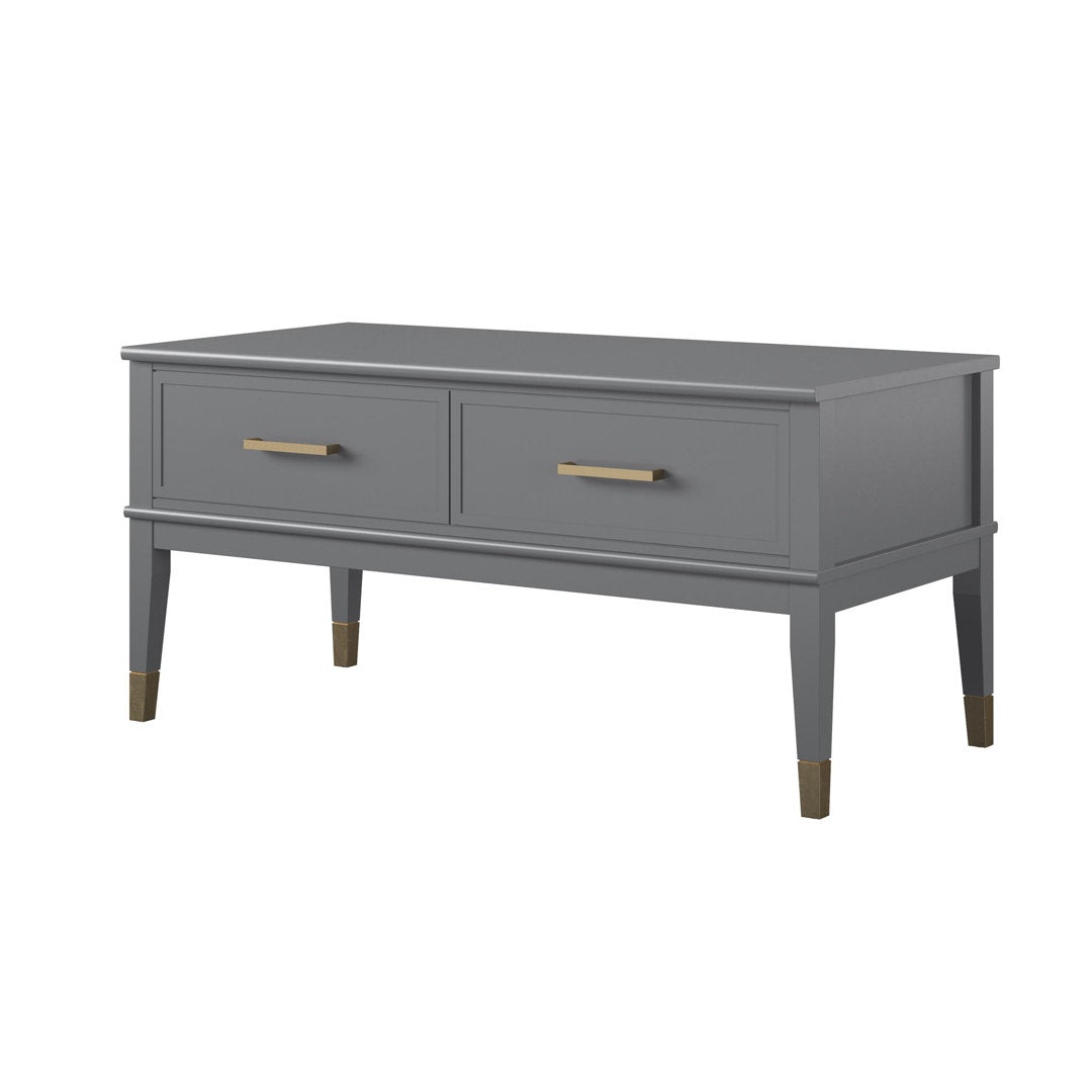 Westerleigh Storage Lift-Top Coffee Table CosmoLiving by Cosmopolitan Color: Graphite Gray