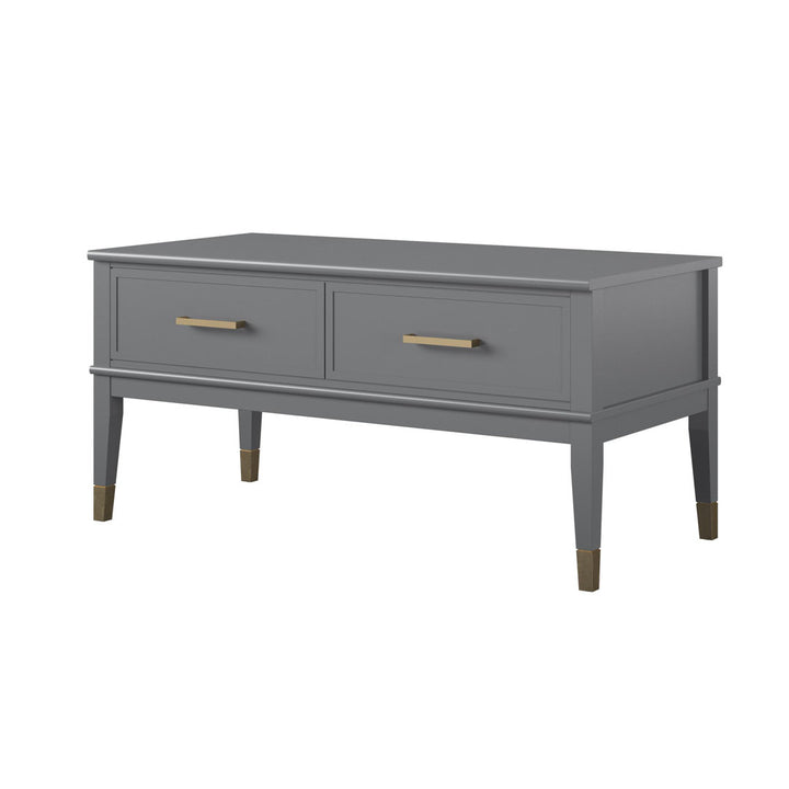 Westerleigh Storage Lift-Top Coffee Table CosmoLiving by Cosmopolitan Color: Graphite Gray