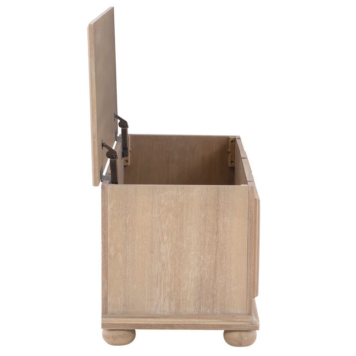 Chapman Solid Wood Blanket Storage Chest Alcott Hill® Color: Natural