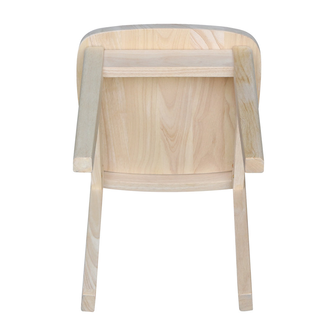 Dmitry Kids Solid Wood Rectangular Play Table and Chair Set Harper Orchard