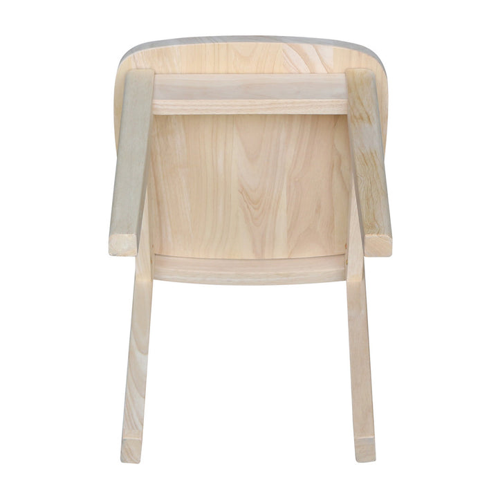 Dmitry Kids Solid Wood Rectangular Play Table and Chair Set Harper Orchard