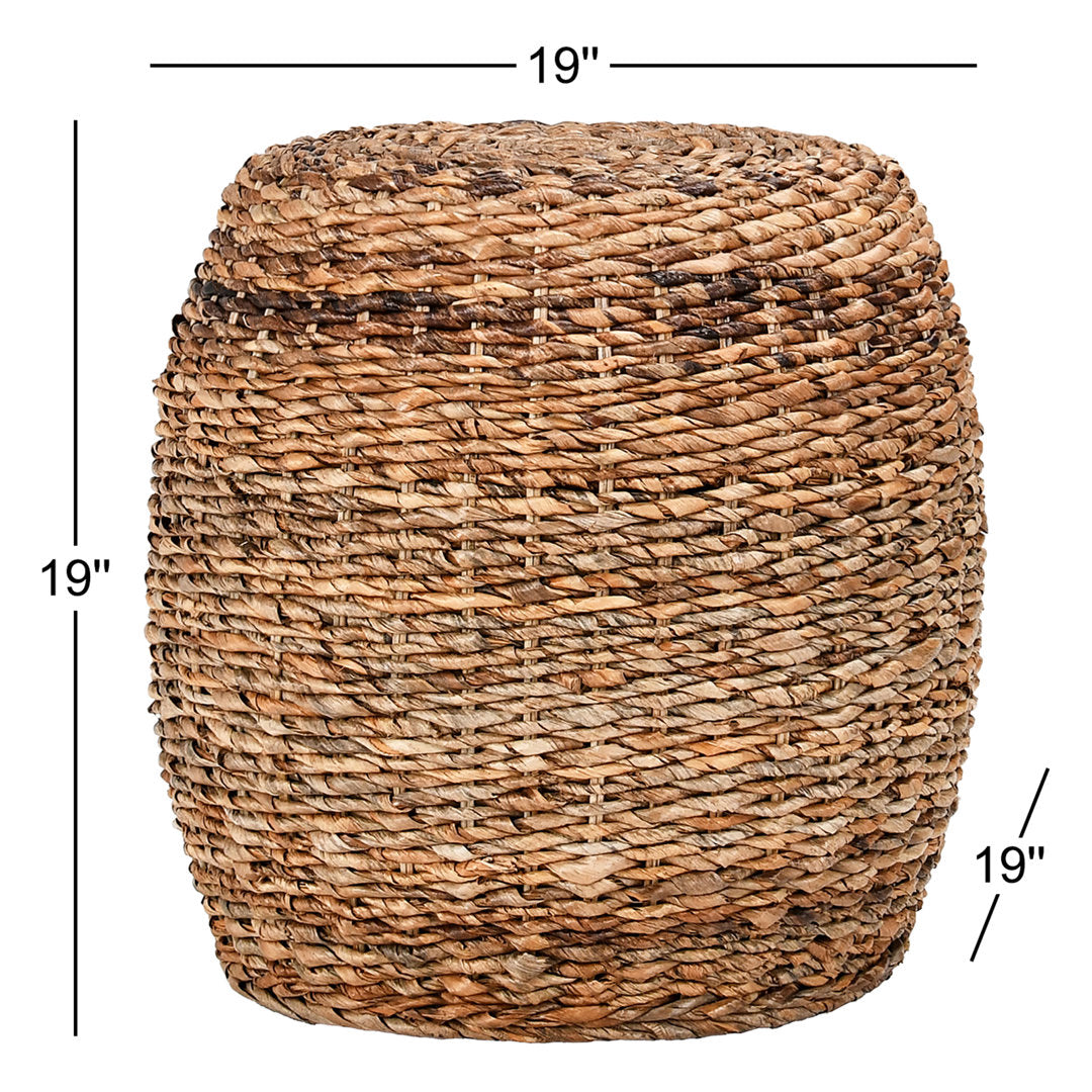 Ellsberg Woven Rattan End Table Bay Isle Home™