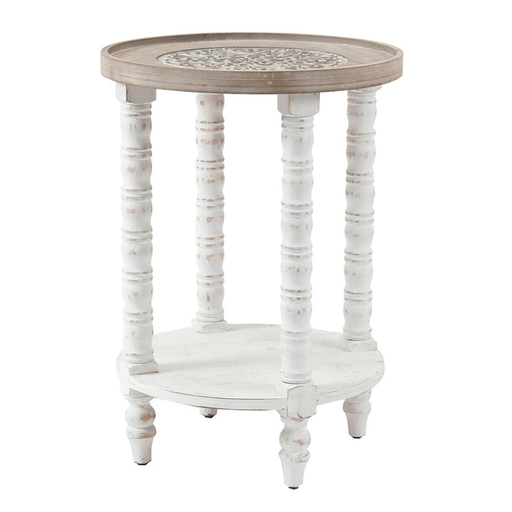 Britt Natural Tray Top End Table Kelly Clarkson Home