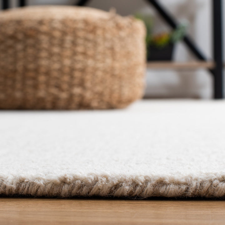 Maja Handmade Tufted Wool Ivory/Beige Area Rug Kelly Clarkson Home Rug Size: Round 10'