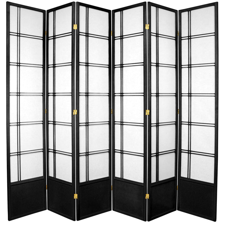 Keitez Folding Room Divider Winston Porter Color: Black Number of Panels: 6 Panels