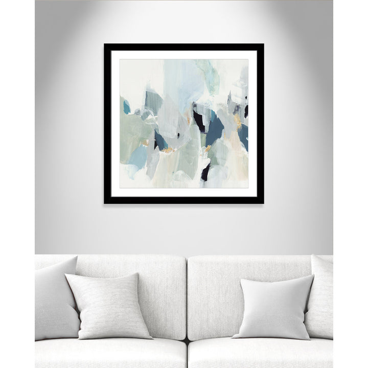 Little Talks II by Isabelle Z - Picture Frame Print on Canvas Casa Fine Arts Size: 33.5" H x 33.5" W x 1.25" D Format: Black Picture Framed Paper