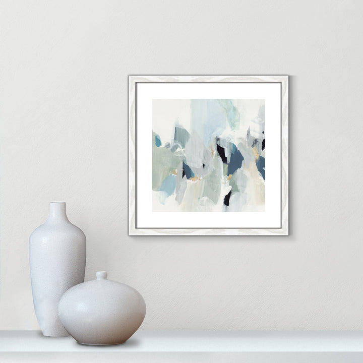 Little Talks III' by Isabelle Z - Painting Print Casa Fine Arts Size: 18.25" H x 18.25" W x 0.75" D Format: White Wood Framed Paper