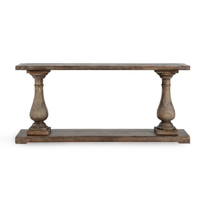 Farrer 71" Solid Wood Console Table Ophelia & Co.