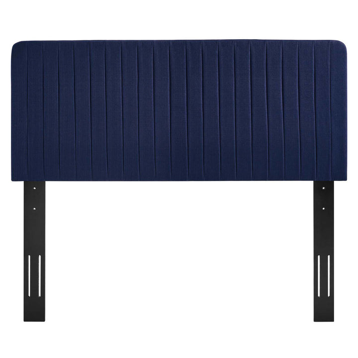 Milenna Channel Tufted Headboard Mercer41 Color: Gray Size: Twin