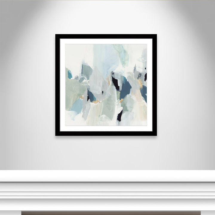 Little Talks II by Isabelle Z - Picture Frame Print on Canvas Casa Fine Arts Size: 33.5" H x 33.5" W x 1.25" D Format: Black Picture Framed Paper