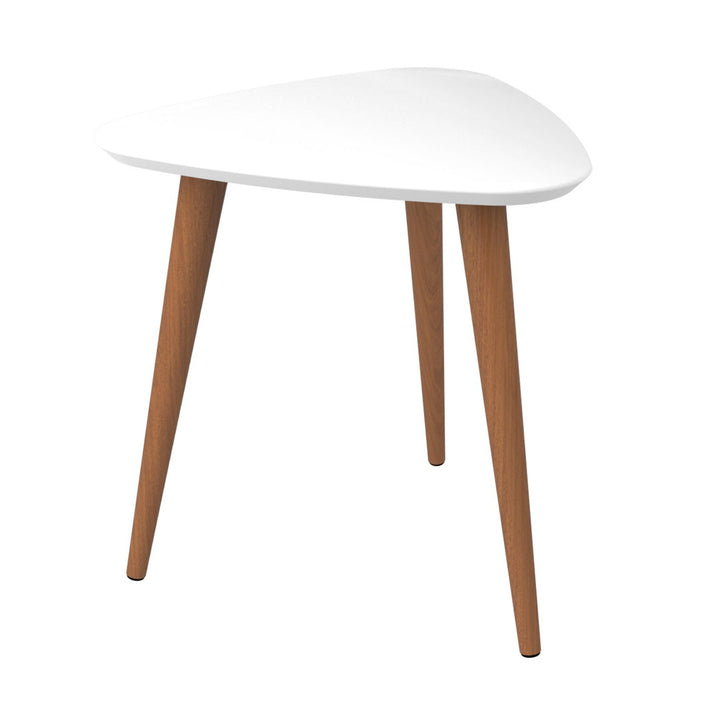 Michaelson End Table Wade Logan® Table Top Color: White Gloss