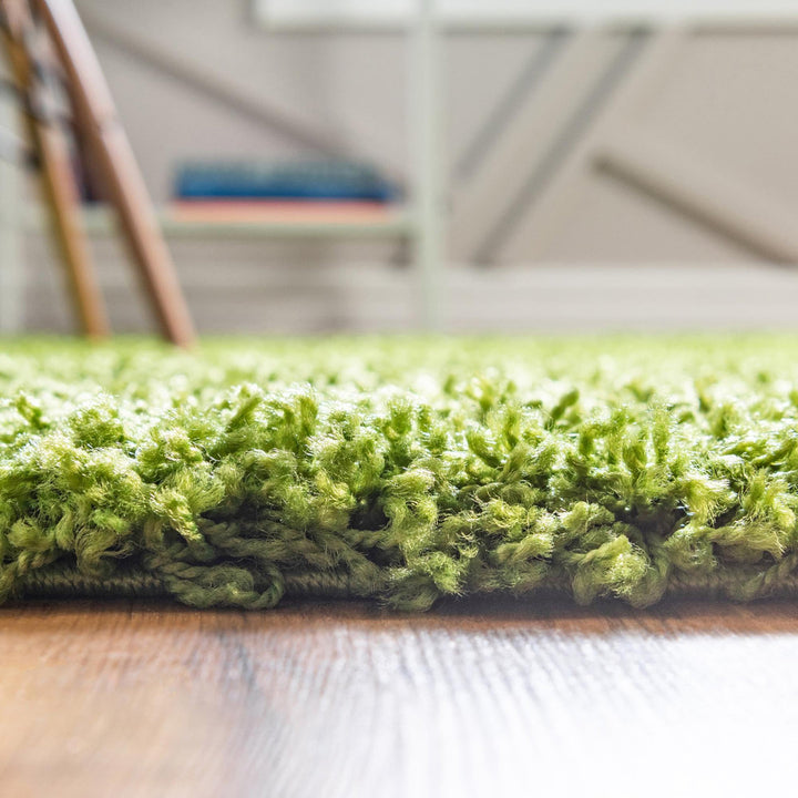 Torunn Grass Green Area Rug Ebern Designs Rug Size: Square 8'