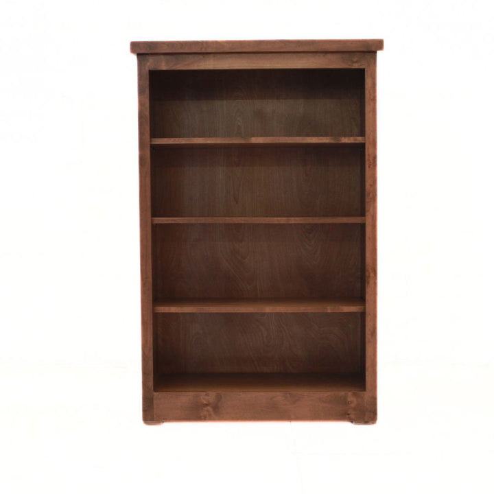 Gidas Standard Bookcase Red Barrel Studio® Color: Antique Alder Size: (6 Shelves) 84" H x 30" W x 13" D