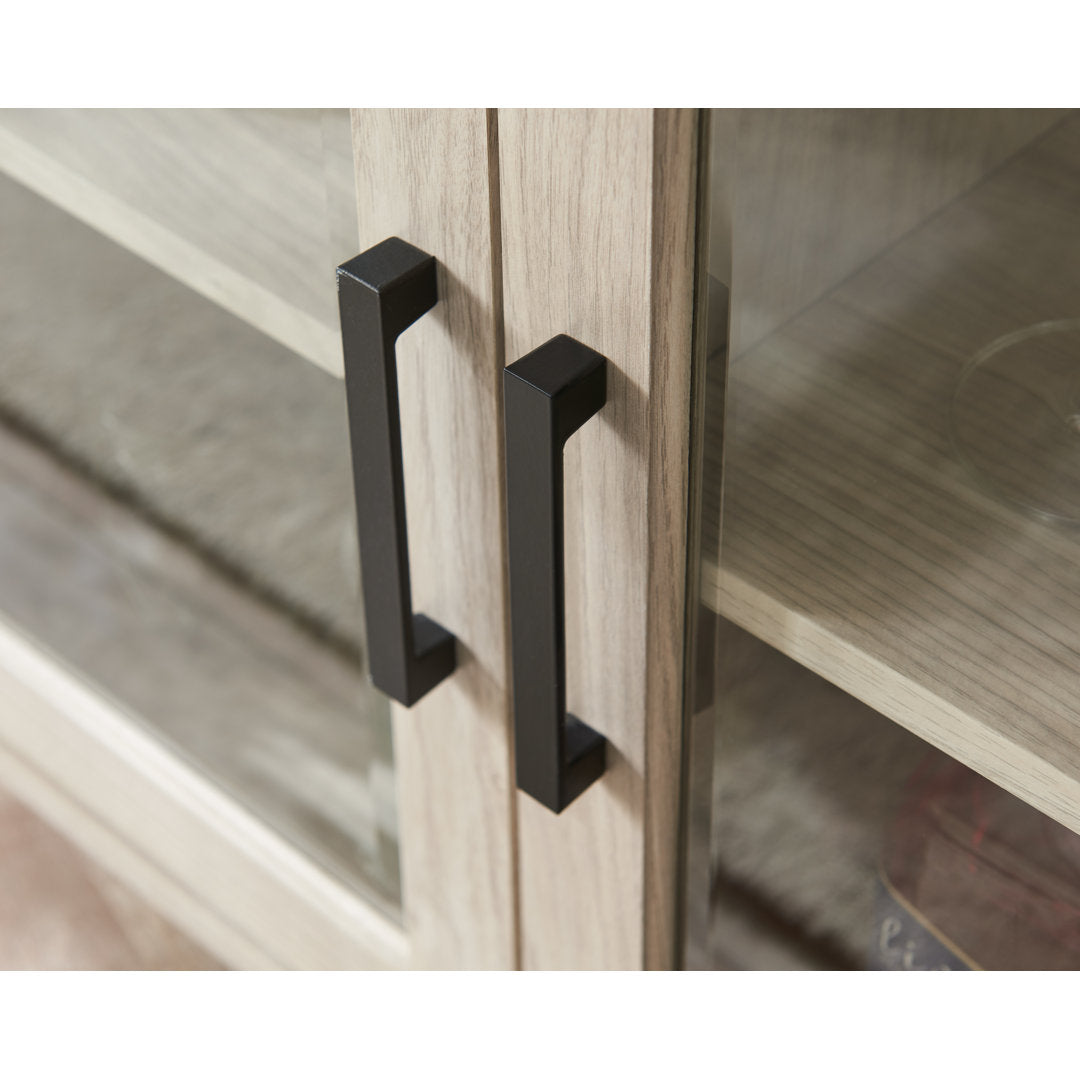 Briones Console Bar Cabinet Mercury Row® Color: White Oak