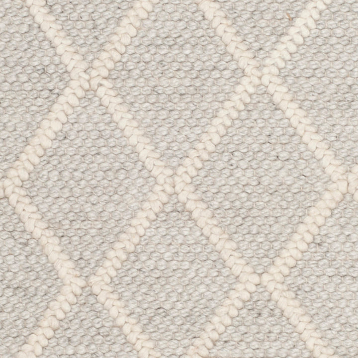 Huberty Hand Woven 60% Wool And 40% Viscose Geometric Rug Union Rustic Rug Size: Round 6'