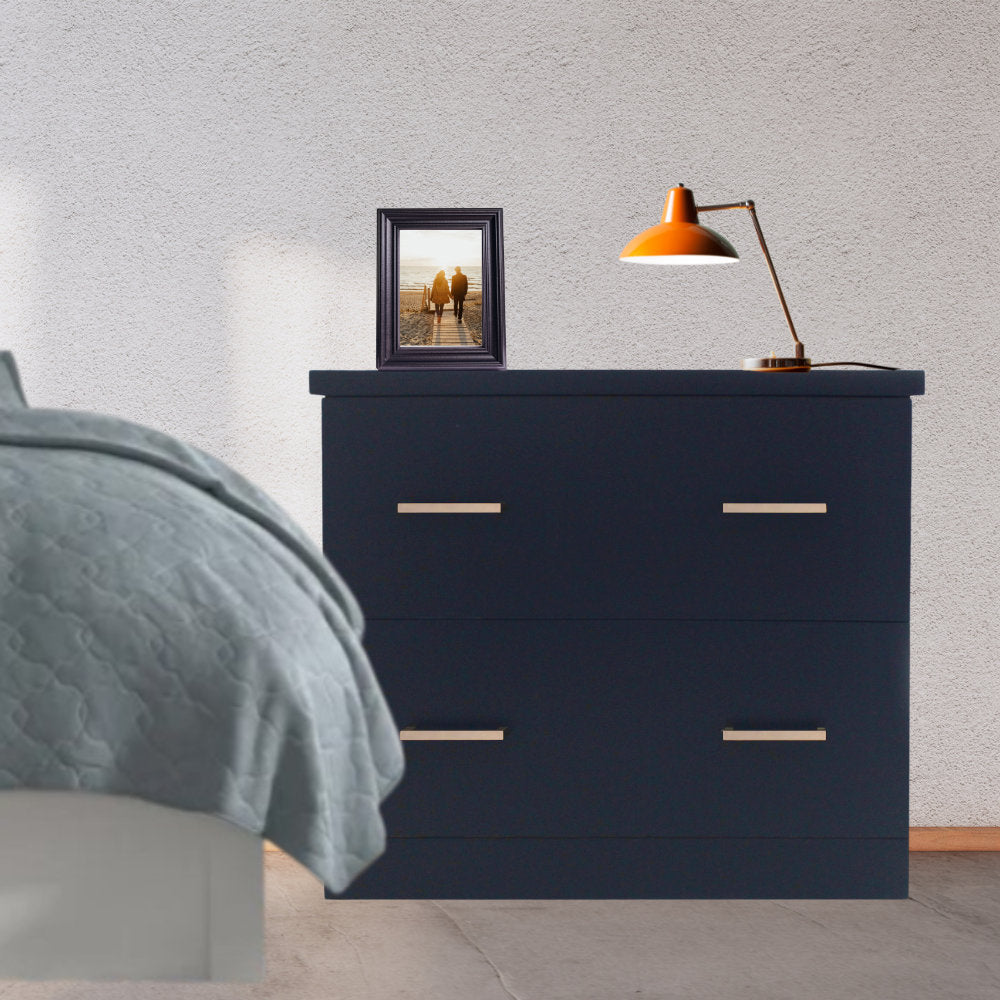 Socorro 2-Drawer Lateral Filling Cabinet Beachcrest Home™ Color: Red Oak/Gold