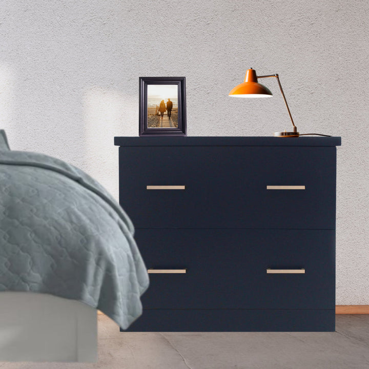 Socorro 2-Drawer Lateral Filling Cabinet Beachcrest Home™ Color: Red Oak/Gold