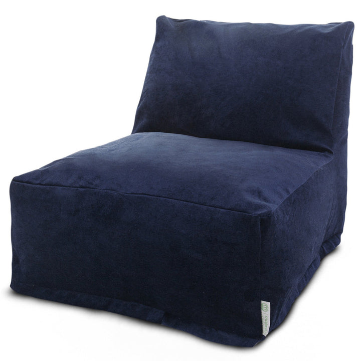 Bean Bag Chair and Lounger Mack & Milo™ Upholstery: Navy