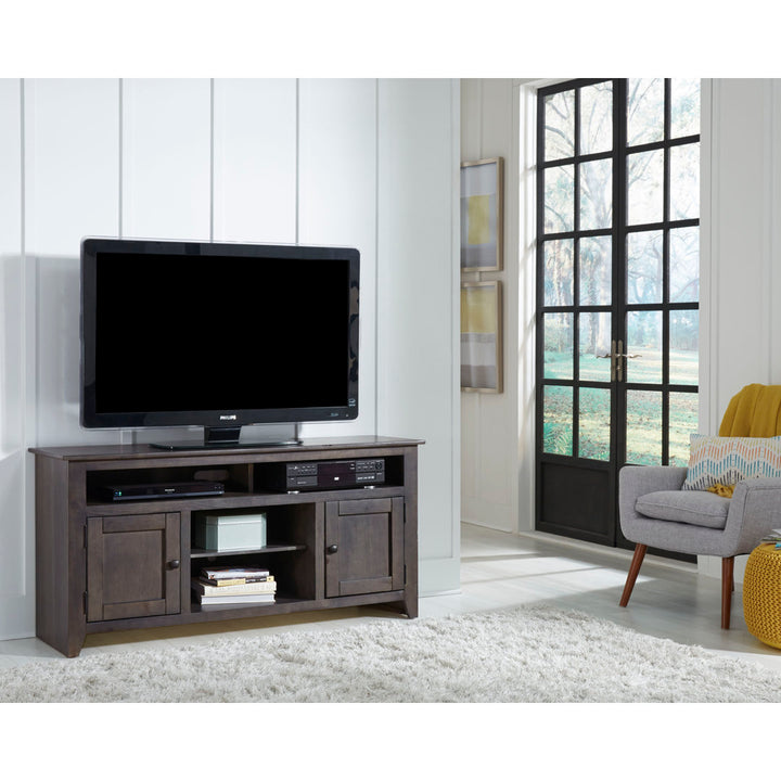 TV Stand for TVs up to 65" Red Barrel Studio® Color: Gray