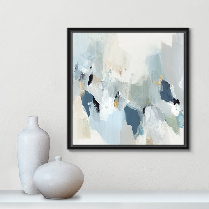 Little Talks II by Isabelle Z - Picture Frame Print on Canvas Casa Fine Arts Size: 17.5" H x 17.5" W x 2" D Format: Black Framed Canvas