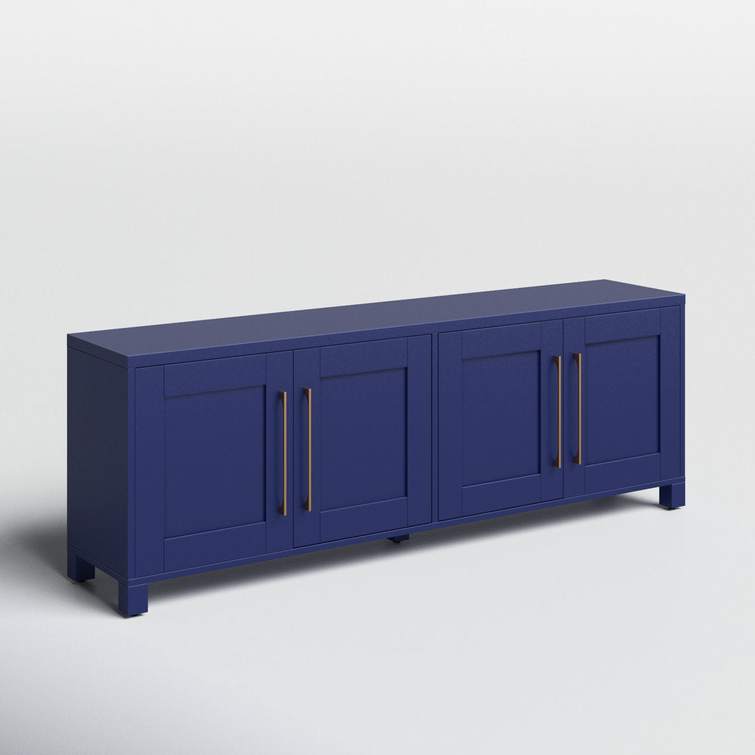 Chabot TV Stand for TVs up to 78" Latitude Run® Color: Dark Blue
