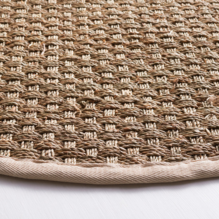 Dollard Natural Fiber Seagrass Rug Breakwater Bay Rug Size: Round 6'