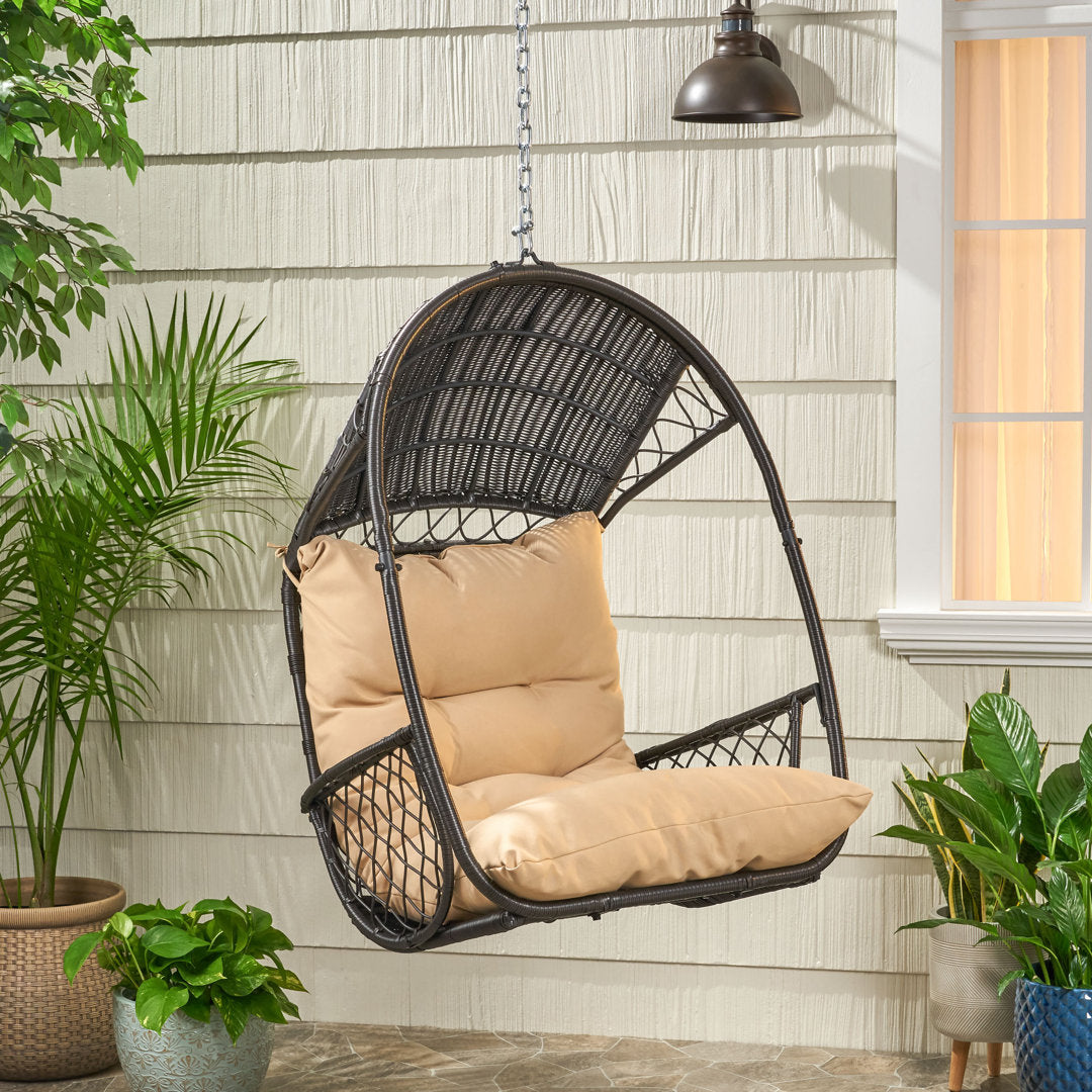 Berkshire Porch Swing Bayou Breeze Color: Brown/Tan