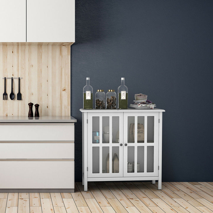 Gonsalez 2 - Door Accent Cabinet Breakwater Bay Color: White