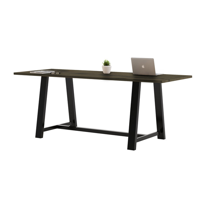 Midtown Solid Wood Breakroom Table KFI Studios Size: 36" H x 96" L x 36" W Top Finish: Walnut