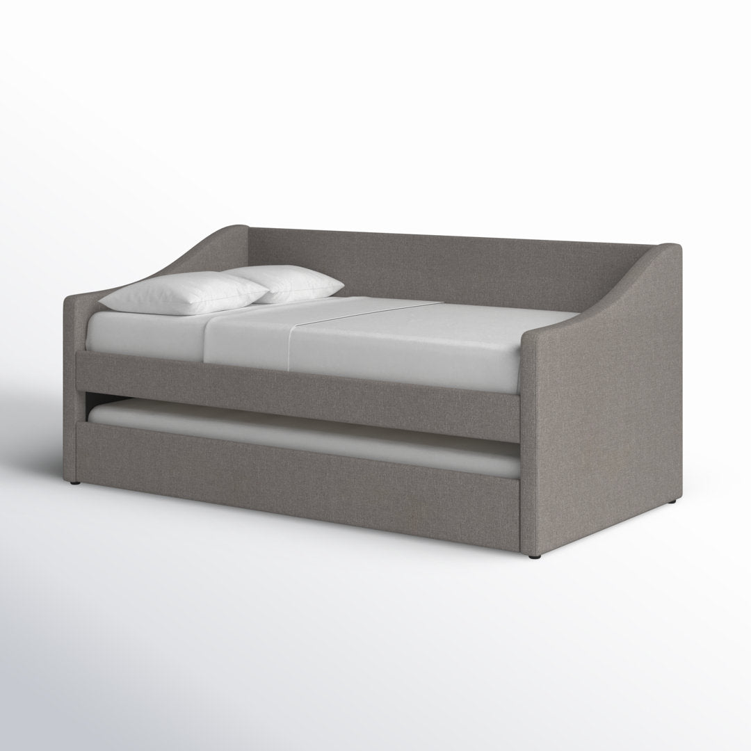 Brookston Daybed with Trundle Lark Manor™ Color: Gray