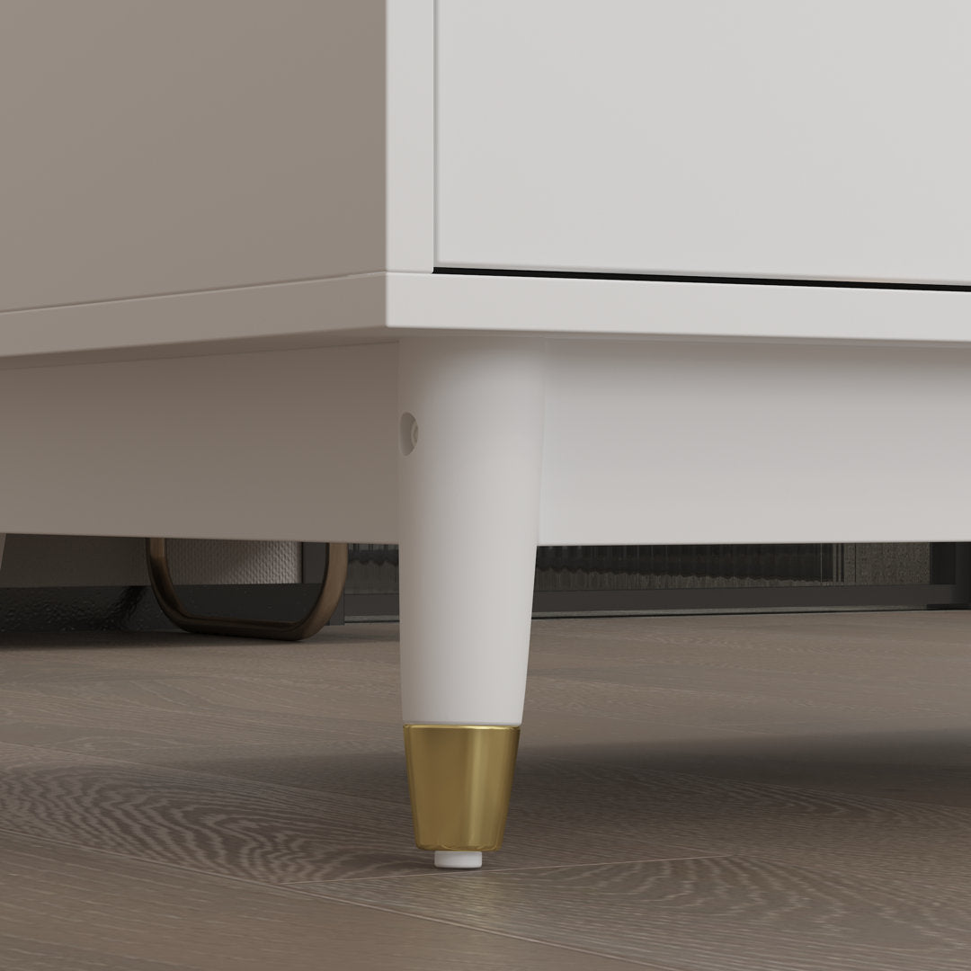 Latrobe Armoire Willa Arlo™ Interiors Color: White