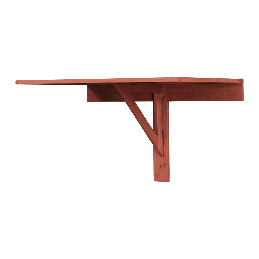 Bridger Solid Wood Balcony Table Loon Peak®