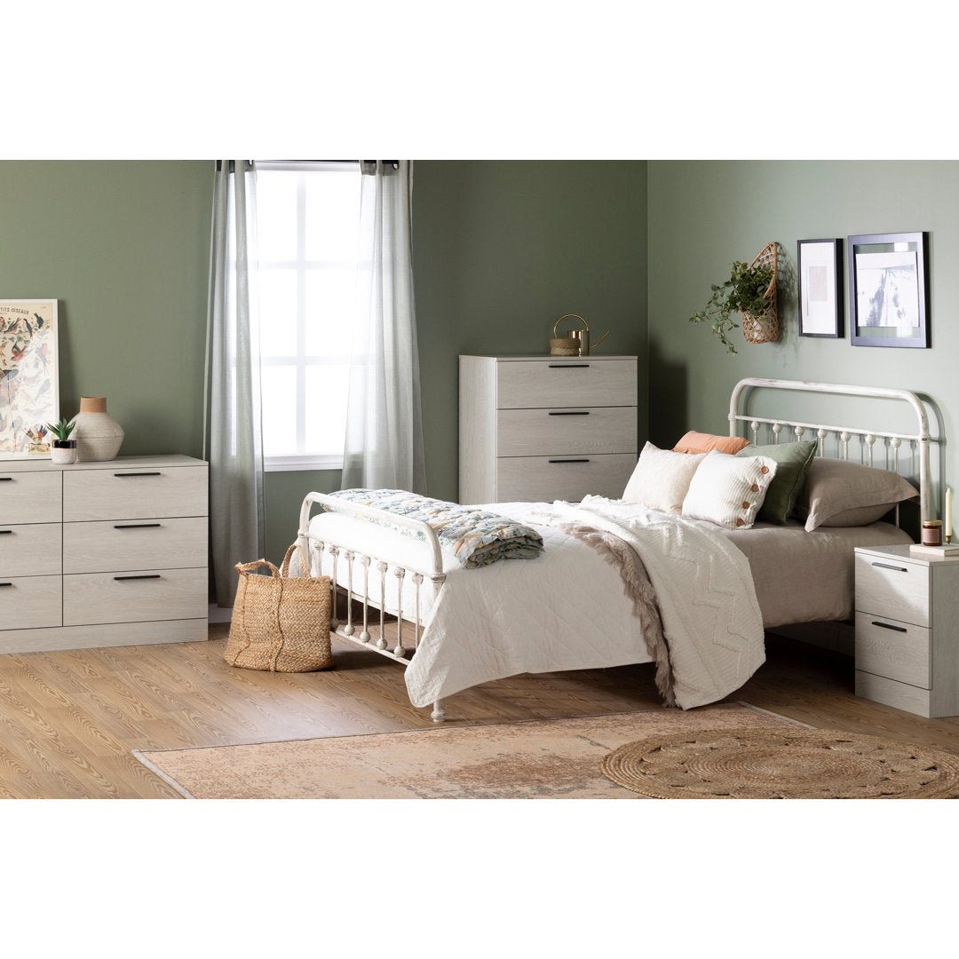 Step One Essential 6-Drawer Dresser South Shore Color: Winter Oak