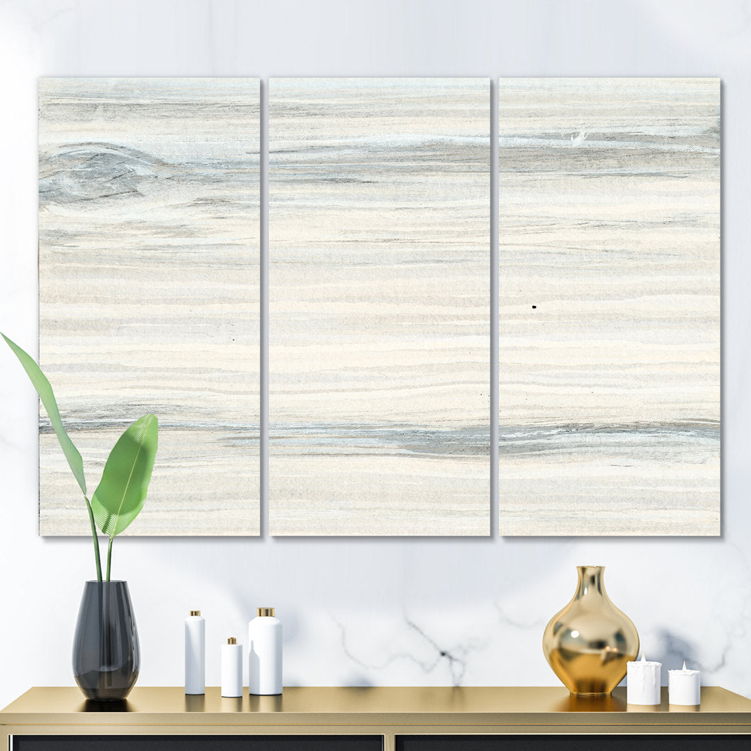 'Watercolor Colorfields I' Painting Multi-Piece Image on Wrapped Canvas East Urban Home Size: 40" H x 60" W x 1" D