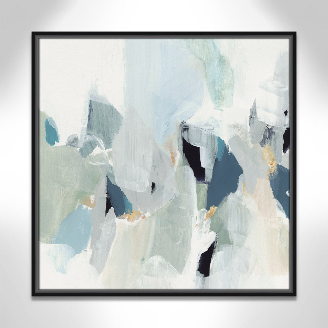 Little Talks III' by Isabelle Z - Painting Print Casa Fine Arts Size: 25.5" H x 25.5" W x 2" D Format: Black Framed Canvas