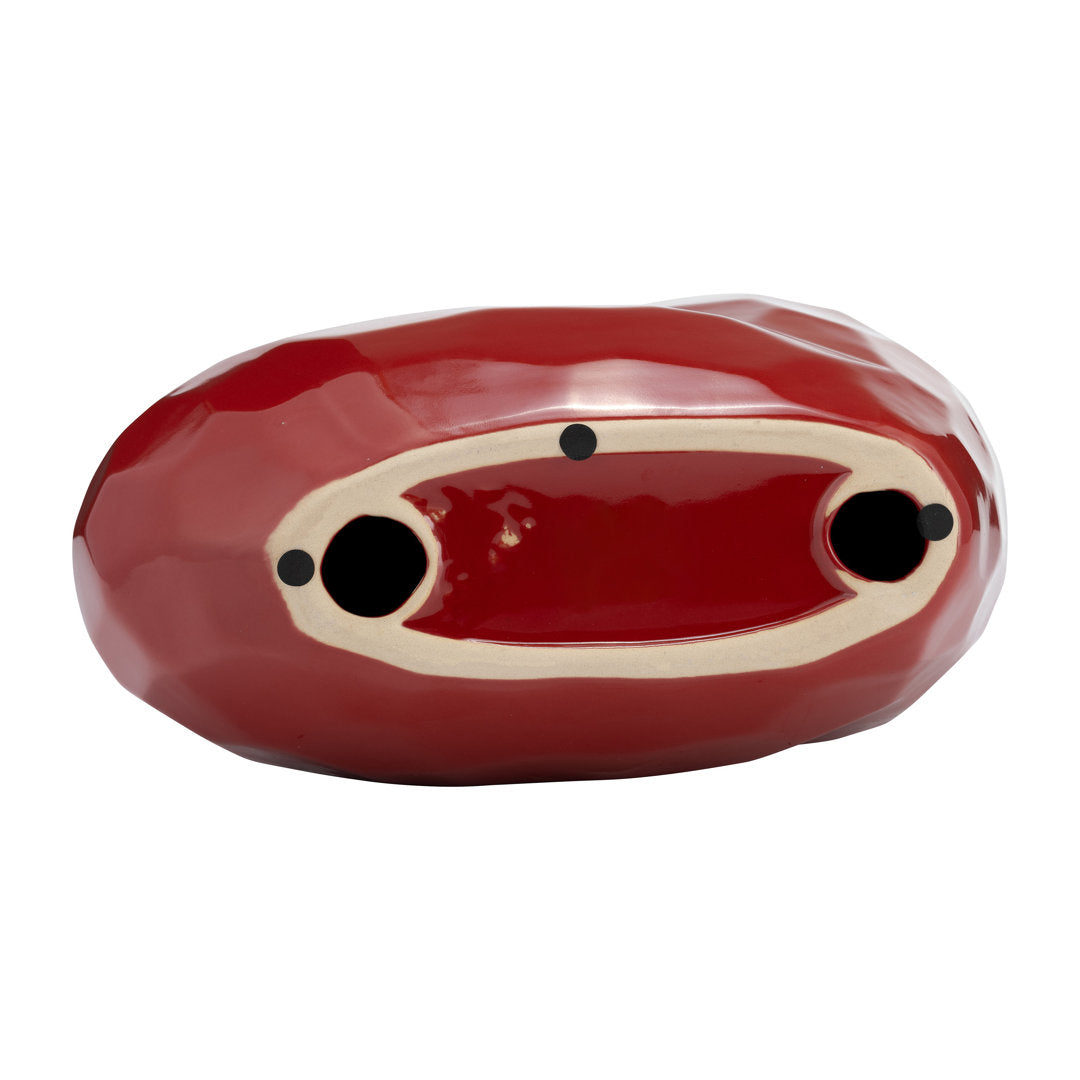 Modern Heart Novelty Sculpture Etta Avenue™ Teen Size: 11" H x 5" W x 11" D Finish: Red