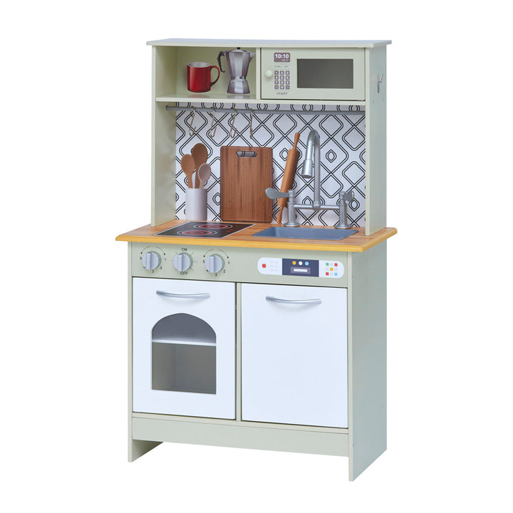 Teamson Kids Little Chef Boston Wooden Play Kitchen Teamson Kids Color: Beige